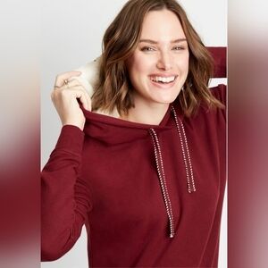 Maurices Pullover Hoody Faux Fur Hood
